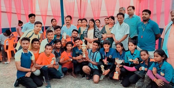 IMG 20220322 WA0173 बिहार दिवस कप बॉल बैडमिंटन पर भागलपुर व बेगूसराय का कब्जा
