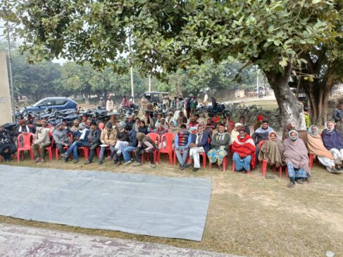 IMG 20220105 WA0084 पंचायत चुनाव के बाद बेलाही में हुई पहली ग्रामसभा