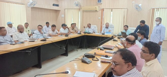 IMG 20220425 WA0083 समीक्षात्मक बैठक में D M ने दिए कई महत्वपूर्ण निर्देश