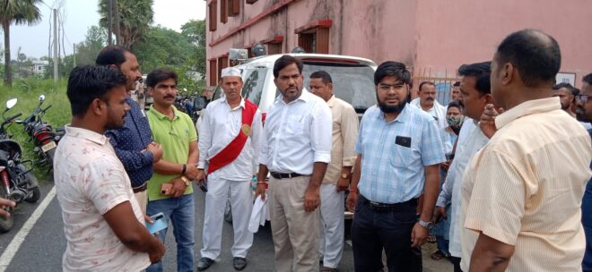 IMG 20220526 WA0134 जिलाधिकारी के द्वारा वैशाली जिला में आंगनवाड़ी केन्द्र, विद्यालय, नल-जल एवं पक्की गली-नली योजना, स्वास्थ्य उप केन्द्र की जाँच