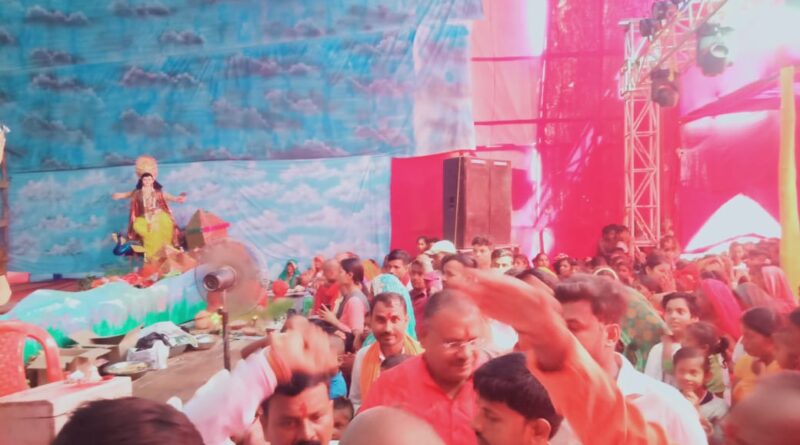 IMG 20221003 WA0141 भाजपा के पूर्व एमएलसी ने किया मेले का उद्घाटन