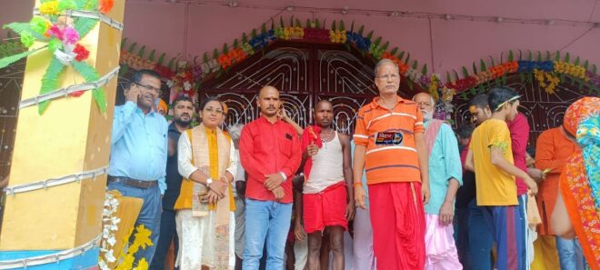 WhatsApp Image 2022 10 05 at 2.18.20 PM मीना कामत विधायक बाबूवरही विधानसभा ने क्षेत्र के 51 दुर्गामंदिरों में की आराधना
