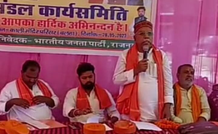 IMG 20230529 WA0011 भाजपा मण्डल कार्य समिति की राजनगर में बैठक