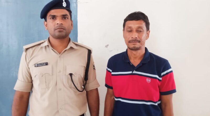 IMG 20230724 WA0247 शराब का सेवन नहीं करने की शपथ लेने के बाद भी शराब पीकर मस्ती करना पर महंगा उप प्रमुख गिरफ्तार