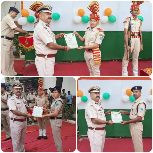 IMG 20240815 WA0003 स्वतंत्रता दिवस पर 48वीं वाहिनी सशस्त्र सीमा बल जयनगर में हुआ ध्वजारोहण