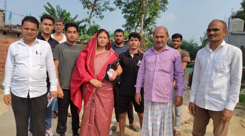 IMG 20241014 WA0002 लगातार चौथे दिन राजद के भावी विधायक प्रत्याशी सुचिस्मिता कुमारी ने जनसम्पर्क