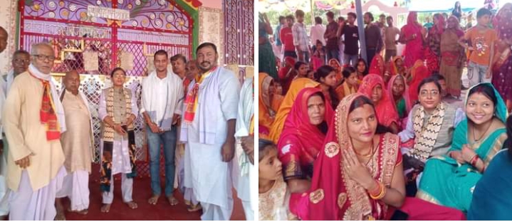 Screenshot 2024 10 10 18 34 05 55 a23b203fd3aafc6dcb84e438dda678b6 बाबूबरही विधायक मीणा कामत ने बाबूबरही प्रखंड एवं खजौली प्रखंडों में माता रानी के दर्शन किए साथ में अन्य कार्यकर्ता