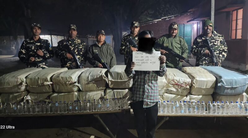 IMG 20241203 WA0016 48वीं वाहिनी, सशस्त्र सीमा बल, जयनगर ने 2100 बोतल नेपाली शराब (सौफ़ी) के साथ तस्कर को दबोचा