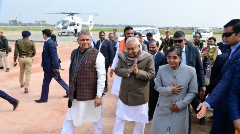 IMG 20250112 WA0054 पुरानी कमला धार ,जीवछ नदी, जीवछ कमला, पुरानी कमला नदी को पुनर्जीवित करने एवं इससे सिंचाई बढ़ाने तथा बाढ़ न्यूनिकरण की प्रस्तावित योजना का मुख्यमंत्री ने किया अवलोकन एवं स्थानीय विधायक मीना कामत