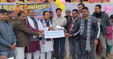 IMG 20250203 WA0000 जिला फुटबाल लीग प्रतियोगिता का फाइनल मैच