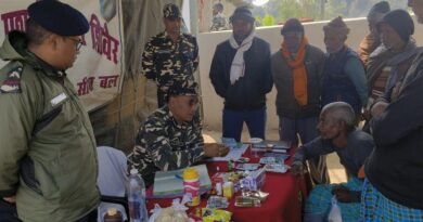 IMG 20250207 WA0026 SSB ने सीमावर्ती गाँव में निशुल्क पशु-चिकित्सा शिविर का आयोजन