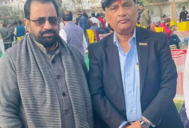 IMG 20250211 WA0019 पूर्व विधान पार्षद डॉ सुनील सिंह को सरकार के इशारे पर परेशान किया जा रहा है: एजाज अहमद