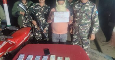 IMG 20250302 WA0005 SSB ने भारत-नेपाल सीमा पर जाली मुद्रा सहित अन्य सामान जब्त तस्कर गिरफ्तार