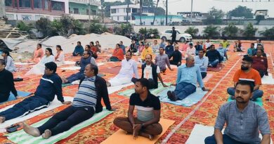 IMG 20250321 WA0020 रोटरी क्लब ऑफ मधुबनी मिलेनियम की ओर से तीन दिवसीय योग शिविर