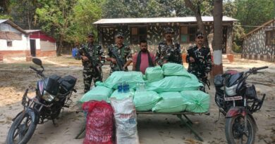 IMG 20250407 WA0006 भारत-नेपाल सीमा पर 48वीं वाहिनी सशस्त्र सीमा बल द्वारा शराब तस्करी की बड़ी कार्रवाई, तस्कर गिरफ्तार