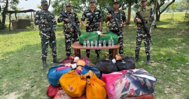 IMG 20250426 WA0002 SSB ने भारत-नेपाल सीमा पर देशी नेपाली शराब को सीज किया
