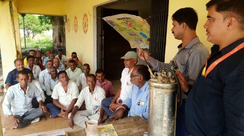 IMG 20250720 WA0000 कालाजार छिड़काव कर्मियों का हुआ प्रशिक्षण