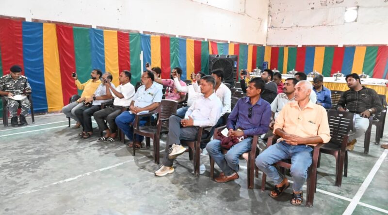IMG 20250814 WA0013 SSB जयनगर के मुख्यालय परिसर में मीडिया प्रतिनिधियों के साथ एक Courtesy Meeting का आयोजन