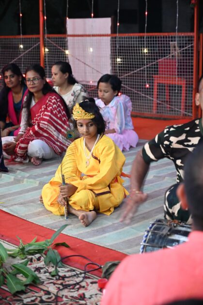 IMG 20250817 WA0032 वाहिनी मंदिर प्रांगण में जन्माष्टमी पर्व का आयोजन