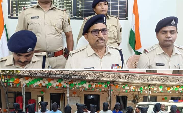 Screenshot 2025 08 18 19 12 33 49 a23b203fd3aafc6dcb84e438dda678b6 13 भूमाफियाओं एवं कुख्यात अपराधी को 04 बाईक एवं 05 मोबाईल के साथ गिरफ्तार