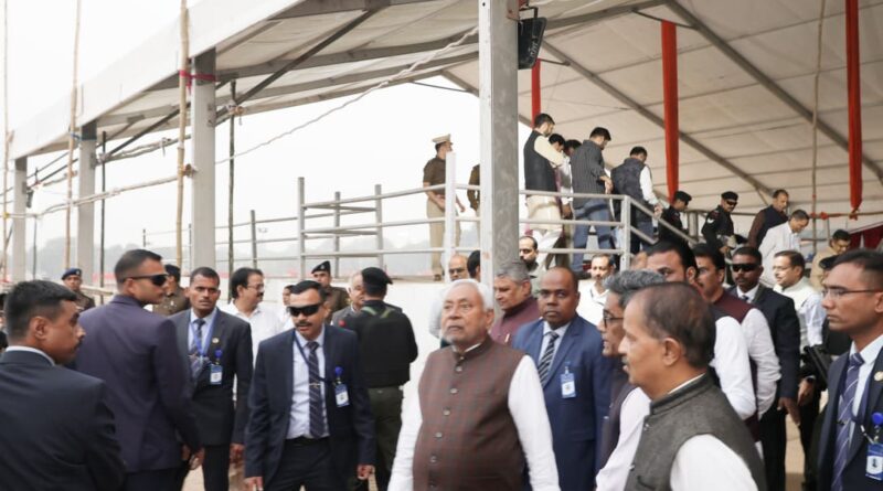 IMG 20251118 WA0005 मुख्यमंत्री ने नई सरकार के शपथ ग्रहण समारोह की तैयारियों का किया निरीक्षण, अधिकारियों को दिये आवश्यक दिशा-निर्देश