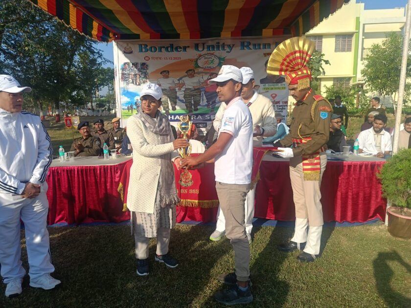 IMG 20251214 WA0007 SSB स्थापना दिवस के दौर में सरविनद कुमार यादव ने प्रथम स्थान लाया