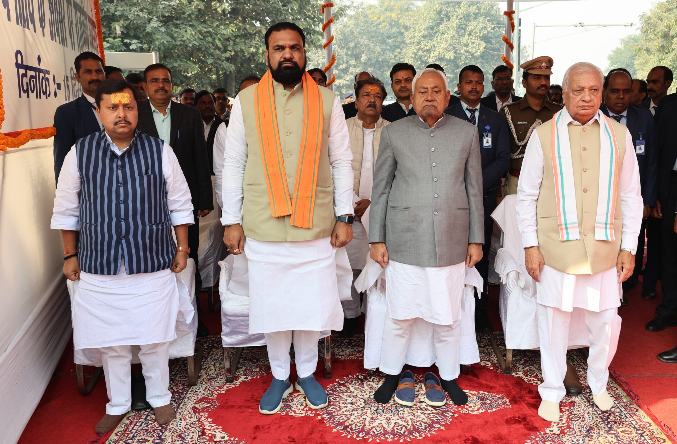 लौह पुरुष सरदार वल्लभ भाई पटेल की पुण्यतिथि पर उन्हें भावभीनी श्रद्धांजलि दी गई