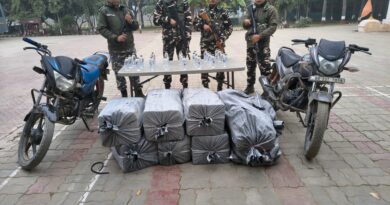 IMG 20251220 WA0002 सशस्त्र सीमा बल भारत–नेपाल सीमा के समीप एसएसबी की बड़ी कार्रवाई — 351 लीटर नेपाली शराब एवं दो मोटरसाइकिल जब्त