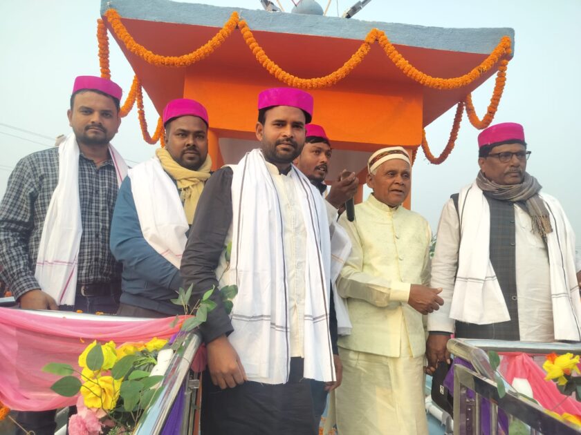 IMG 20260209 WA0016 संविधान निर्माता भारत रत्न का प्रतिमा सह अंबेडकर पार्क का निर्माण