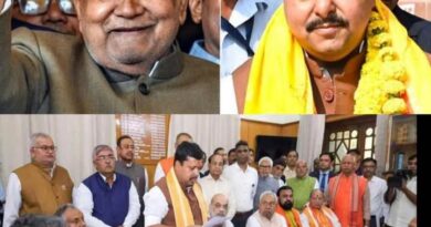 बिहार में राज्यसभा की पांच सीटों के लिए हुए चुनाव में एनडीए ने क्लीन स्वीप