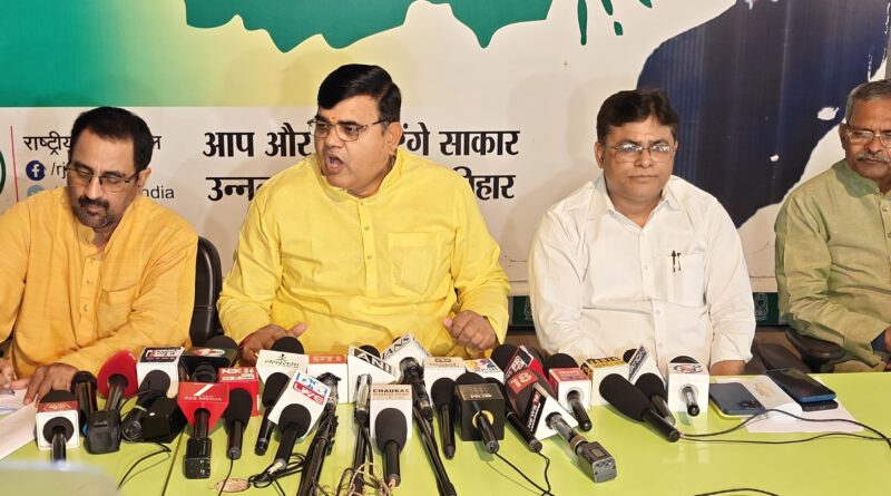 बिहार में अपराध और भ्रष्टाचार की जोड़ी हिट हो गई : शक्ति सिंह यादव