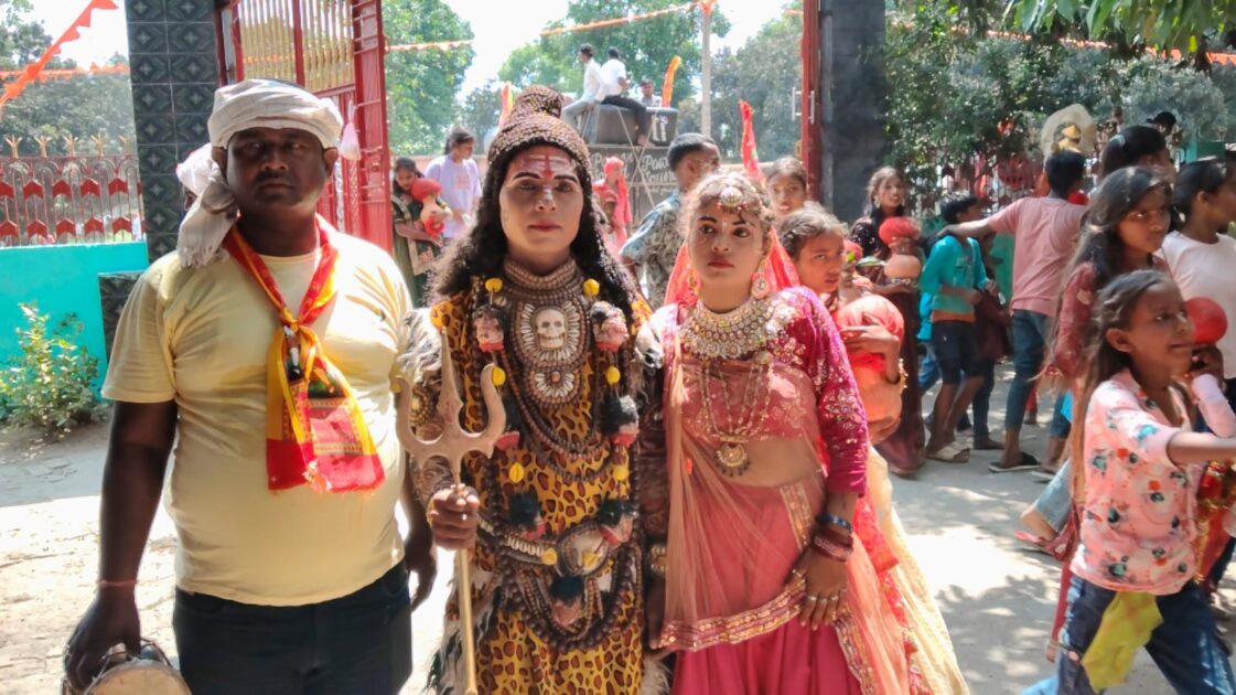 IMG 20260411 WA0013 बरदानी बाबा मंदिर से निकली भव्य कलश शोभा यात्रा धार्मिक उत्साह से गूंजा क्षेत्र