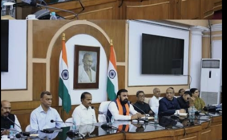 मुख्यमंत्री ने मुख्य सचिवालय में राज्य के वरिष्ठ अधिकारियों को किया संबोधित दिये आवश्यक दिशा-निर्देश