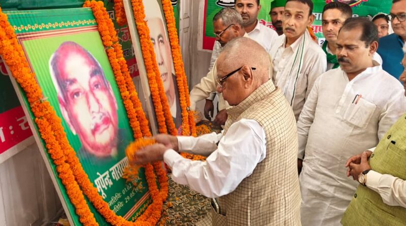 देश की खुशहाली का रास्ता खेतों और खलिहानों से होकर गुजरता है: मंगनी लाल मंडल