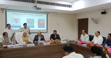 तेलंगाना विधानमंडल के प्रतिनिधिमंडल का बिहार विधान परिषद् का दौरा
