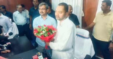 स्वास्थ्य मंत्री निशांत कुमार ने संभाला पदभार, बेहतर इलाज और जनसेवा को बताया सर्वोच्च प्राथमिकता