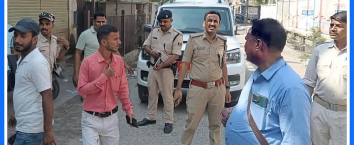 हथियार के बल पर 6 लाख रुपये की लूट,जांच में जुटी पुलिस