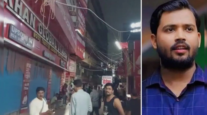 खान सर की कोचिंग पर हमला, 10 राउंड फायरिंग , गार्ड गंभीर