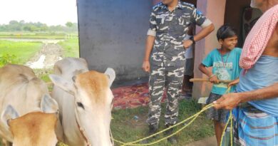 SSB जयनगर द्वारा 171 लीटर नेपाली शराब एवं दो मोटरसाइकिल जब्त।। 2.SSB द्वारा वाइब्रेंट विलेज बेलही में पशु चिकित्सा नागरिक कल्याण शिविर का आयोजन