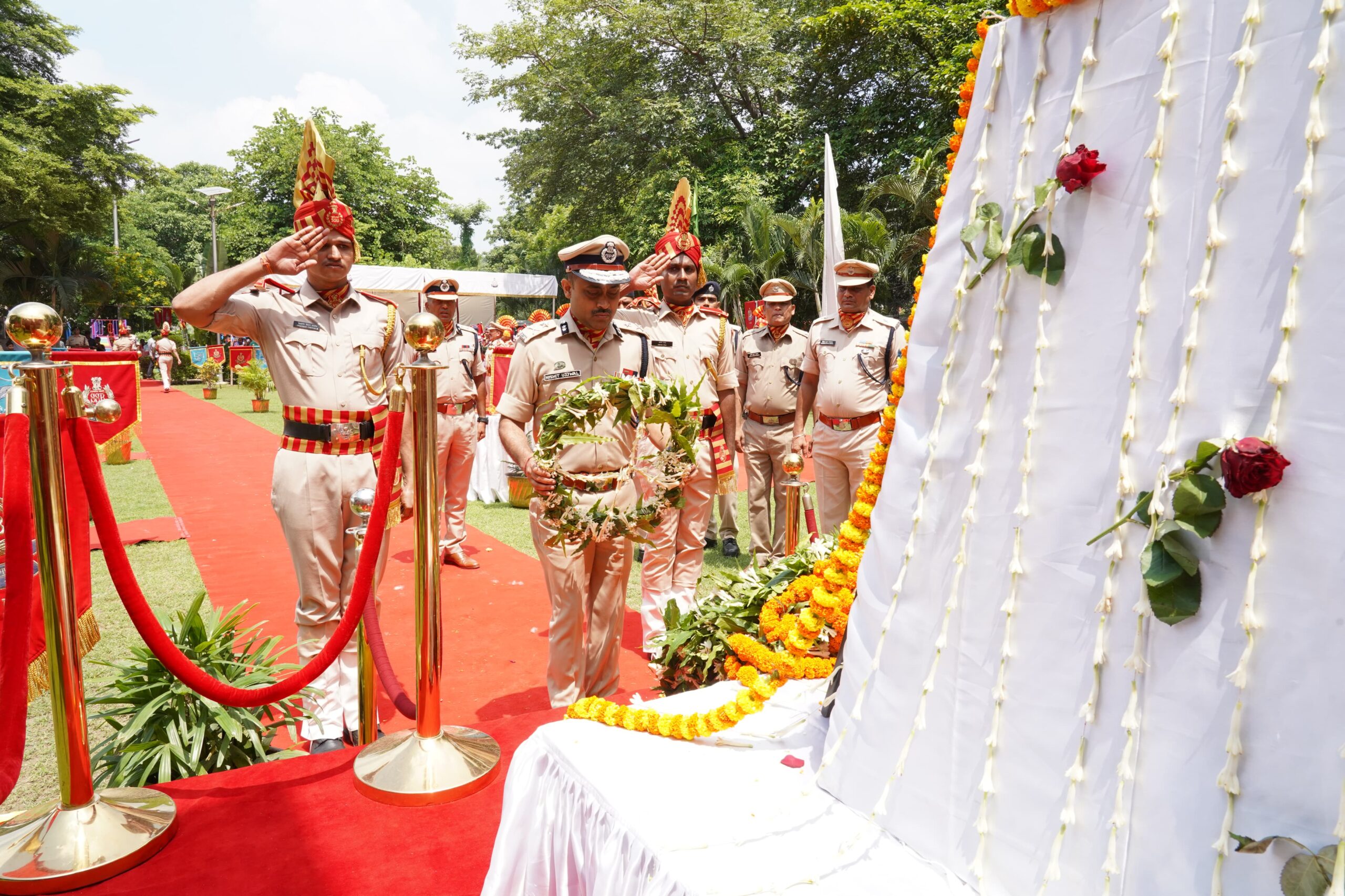 SSB ने कंकड़बाग में शहीद किशोर कुणाल को दी श्रद्धांजलि लगाया निशुल्क चिकित्सा शिविर