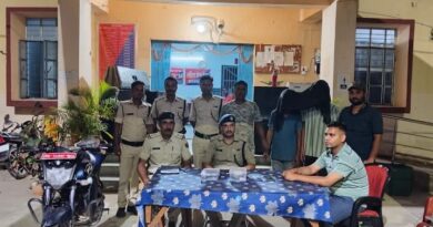पेट्रोल पंप पर पिस्तौल तानकर दहशत फैलाने की कोशिश, दो गिरफ्तार; दो देसी पिस्टल व तीन कारतूस बरामद