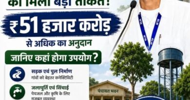 16वें वित्त आयोग की अनुशंसाओं के आधार पर वित्तीय वर्ष 2026-27 से 2030-31 तक कुल 51,923 करोड़ रुपये केंद्र सरकार से प्राप्त कर पंचायतों के बीच वितरित करने की मंजूरी