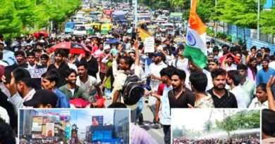 छात्र प्रदर्शन में हिंसा के बाद पुलिस की बड़ी कार्रवाई 500 अज्ञात पर FIR 40+ हिरासत में