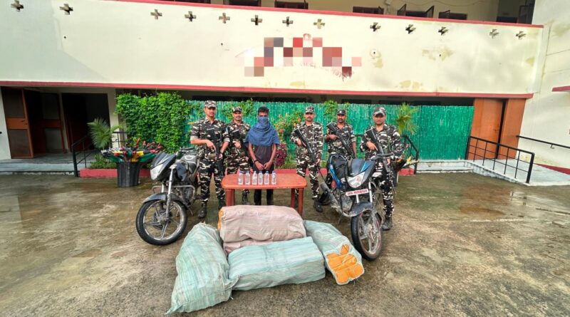 SSB ने 225 लीटर नेपाली शराब के साथ तस्कर गिरफ्तार 1