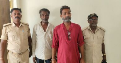 जमीनी विवाद के मामले में फरार चल रहे दो अभियुक्तों को  पुलिस ने गिरफ्तार