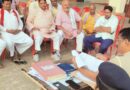 दुर्गा पूजा को लेकर रहिका थाना परिसर में शांति समिति की बैठक, लाइसेंस लेकर ही आयोजन करने का निर्देश