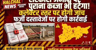 सरकारी जमीन पर पुराना कब्जा भी हटेगा कलेक्टर स्तर पर होगी जांच फर्जी दस्तावेजों पर होगी कार्रवाई