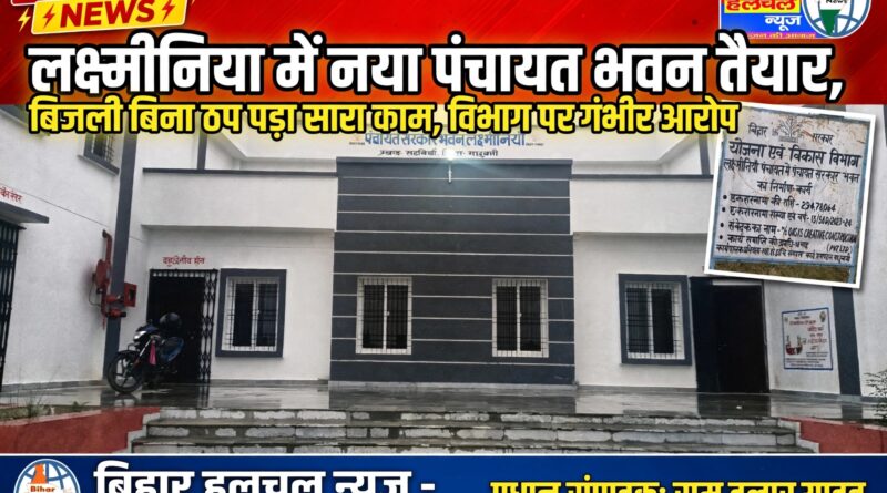 लक्ष्मीनिया पंचायत के उप मुखिया का गंभीर आरोप – BDO, DM को आवेदन के बाद भी नहीं लगी बिजली जाति-आवास-जन्म प्रमाण पत्र के लिए भटक रहे ग्रामीण